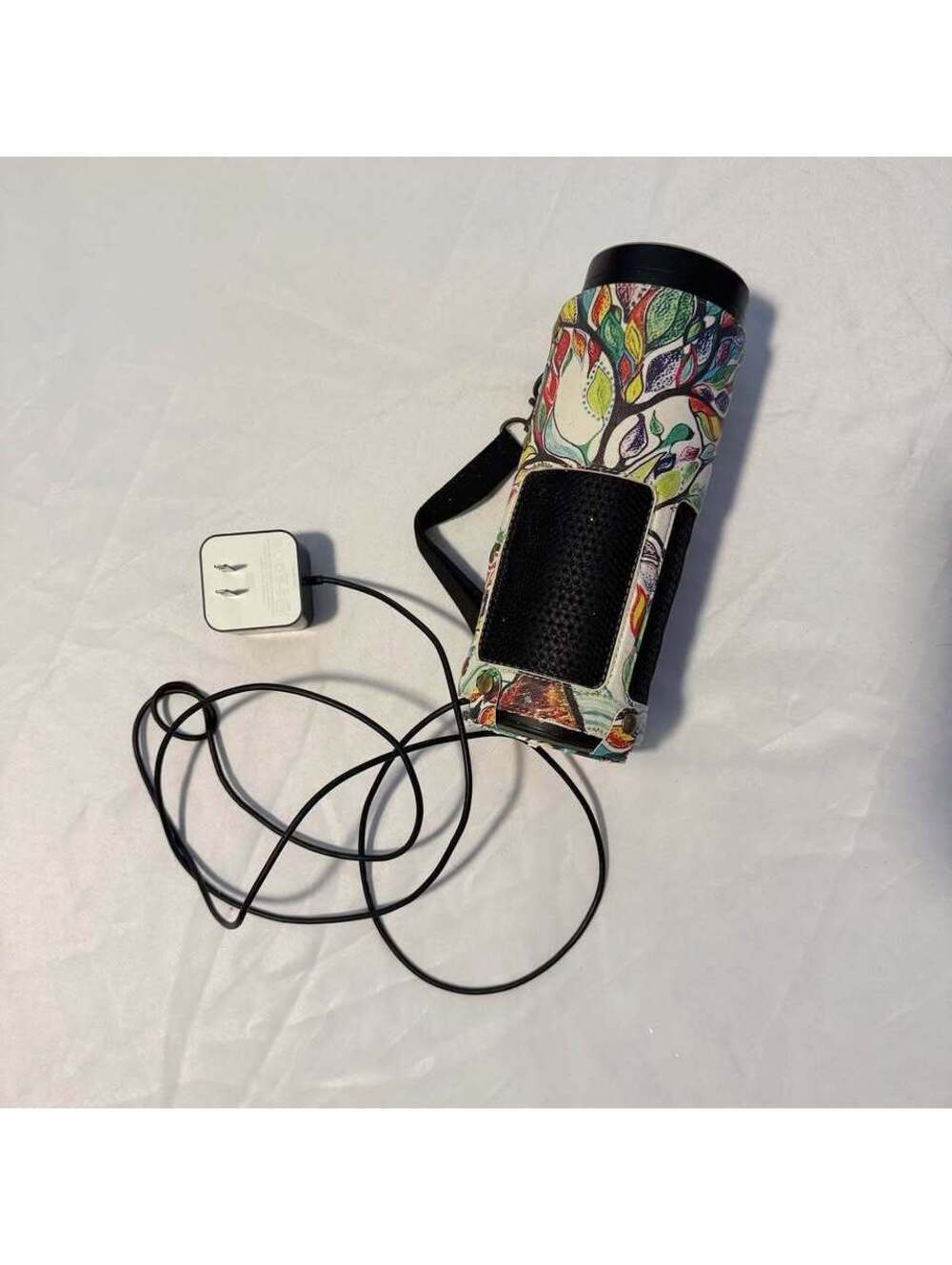 Amazon Echo Smart Speaker w/ Boho Patterned Carrying Case